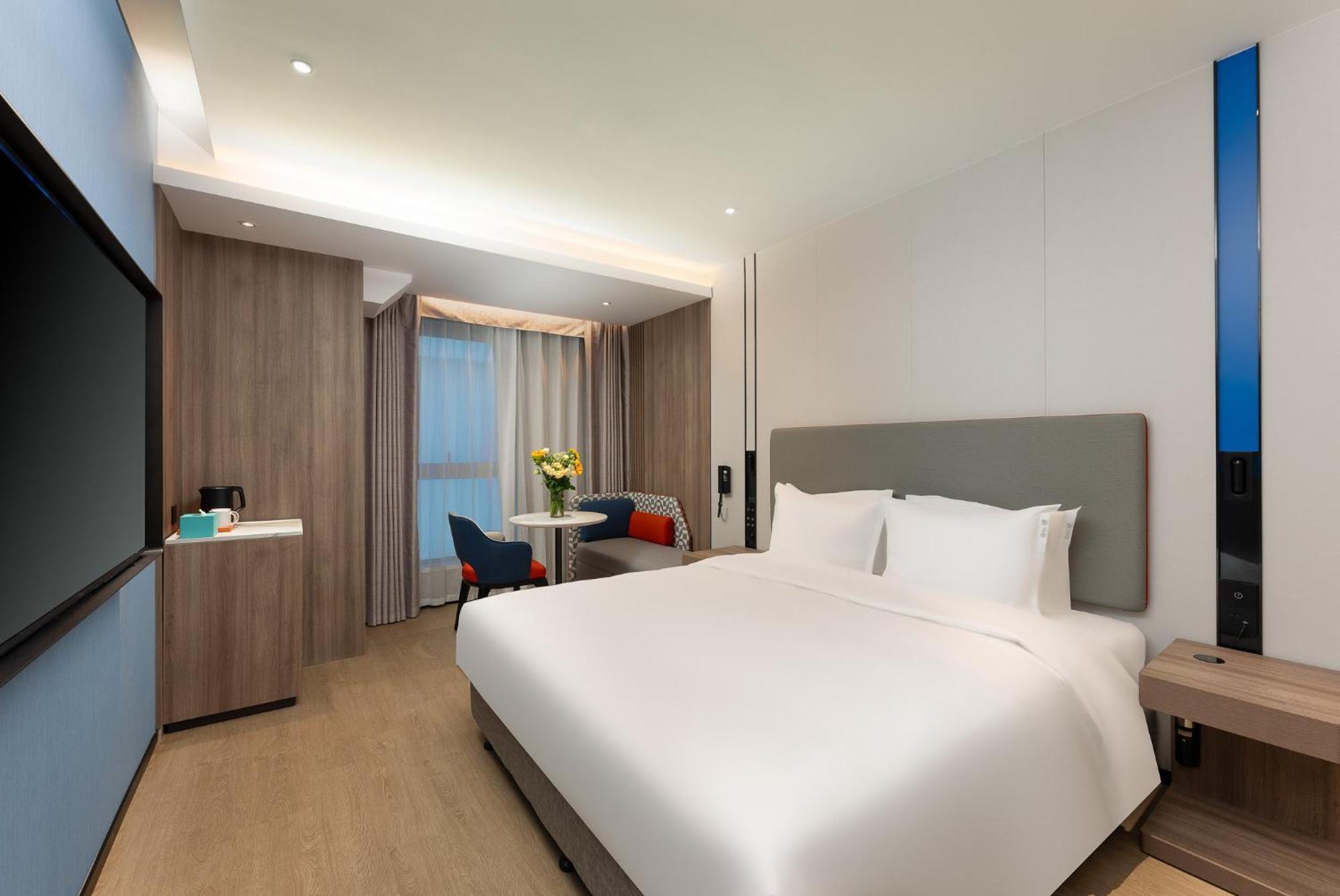 Holiday Inn Express Shanghai Jing'An Temple By Ihg Dış mekan fotoğraf